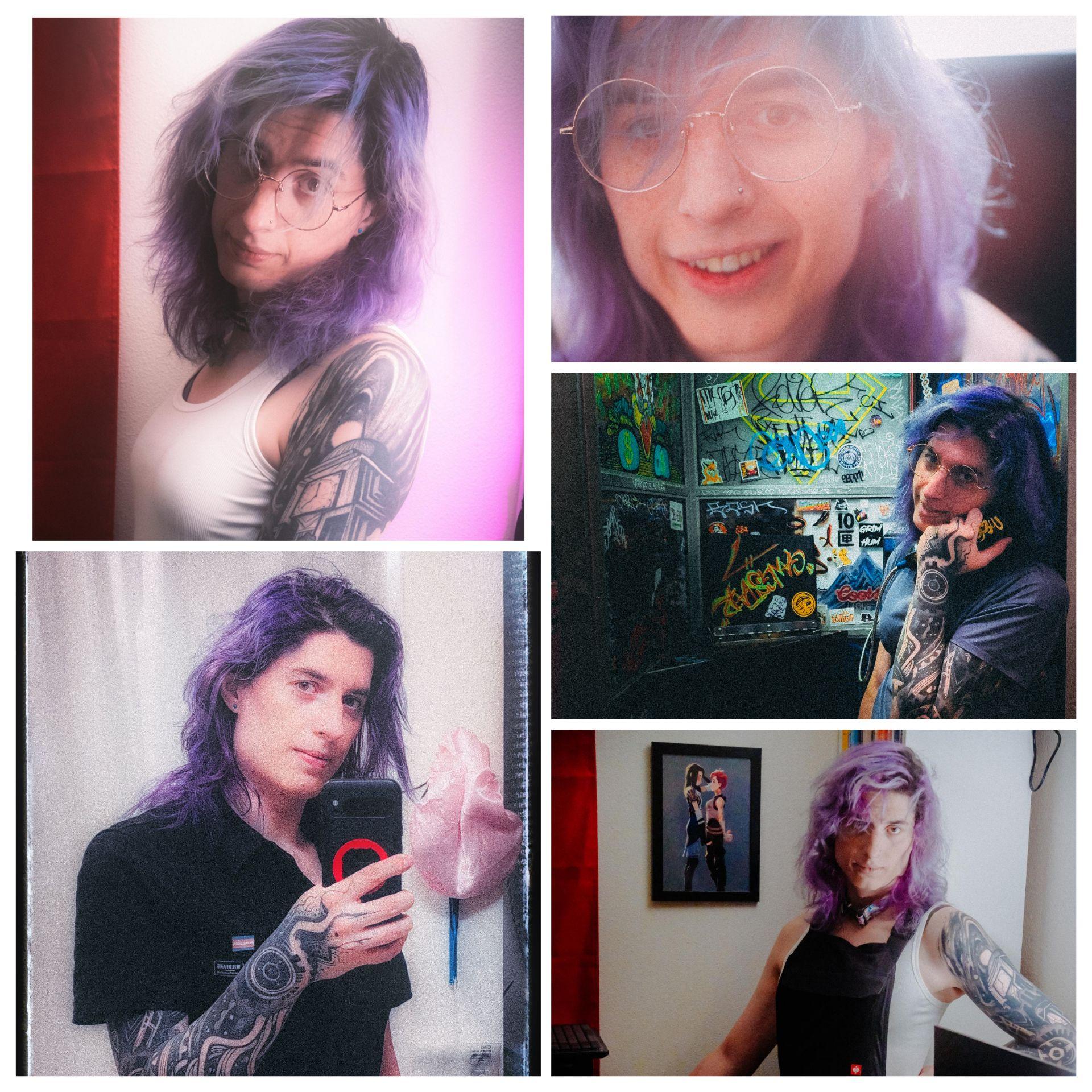 a collage of photos from 2026 of Raven