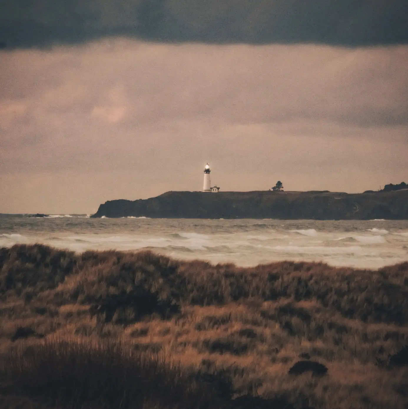 lighthouse across the bay